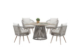 Cove Outdoor Dining Set - Natural - 4 Seater