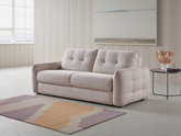 Athens Beige 3-Seater Sofa Bed