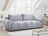 Azzuro Grey Velvet 2 & 3 Seater Sofa Bed
