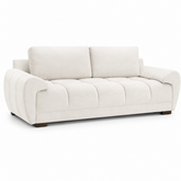 Azzuro Cream Velvet 2 & 3 Seater Sofa Bed
