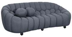Bella Grey 3 Seater Sofa