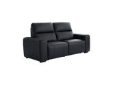 Bellagio Genuine Leather Electric Recliner Sofa Black 2 and 3 Seater