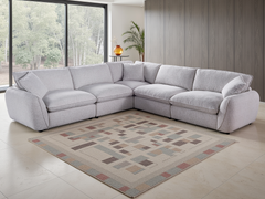 Berlin Beige Large Corner Sofa