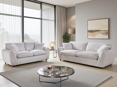 Berlin Sofa Beige 3 Seater