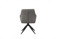 Berlish Storm Grey PU Dining Chair