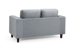 Box Grey 3+2 Fabric Sofa Set