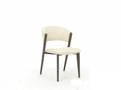 Catello Walnut & Cream Dining Chairs – Set of 2, 4, 6, 8 or 10