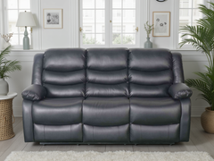 Conrad Black Manual Recliner Sofa