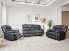 Conrad Black Manual Recliner Sofa
