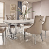 Arianna Dining Table – Modern 6 Seater Dining Table for Dining Room