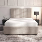Bristol Pebble Ottoman Bed with Gas-Lift Storage