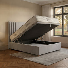 Burlington Pebble Ottoman Bed with Gas-Lift Storage