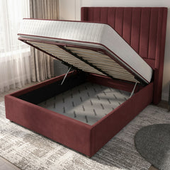Carlton Ottoman Bed | Claret