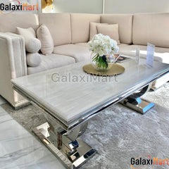 Arianna Black Marble Coffee Table