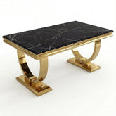 Arianna Black Marble Coffee Table