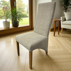 Berry Mixed Brown Fabric Chair