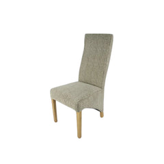 Berry Mixed Brown Fabric Chair