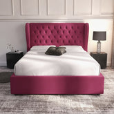 Cerise Lifton Ottoman Bed - Gas-Lift Storage