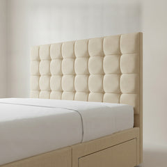 Cream Mayfair Divan Bed with Storage