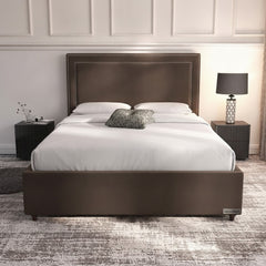 Bourneville Plain Ottoman Storage Bed