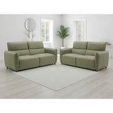 Ascot Green Fabric 3+2 Seater Sofa Set