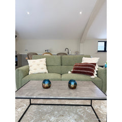 Ascot Green Fabric 3+2 Seater Sofa Set