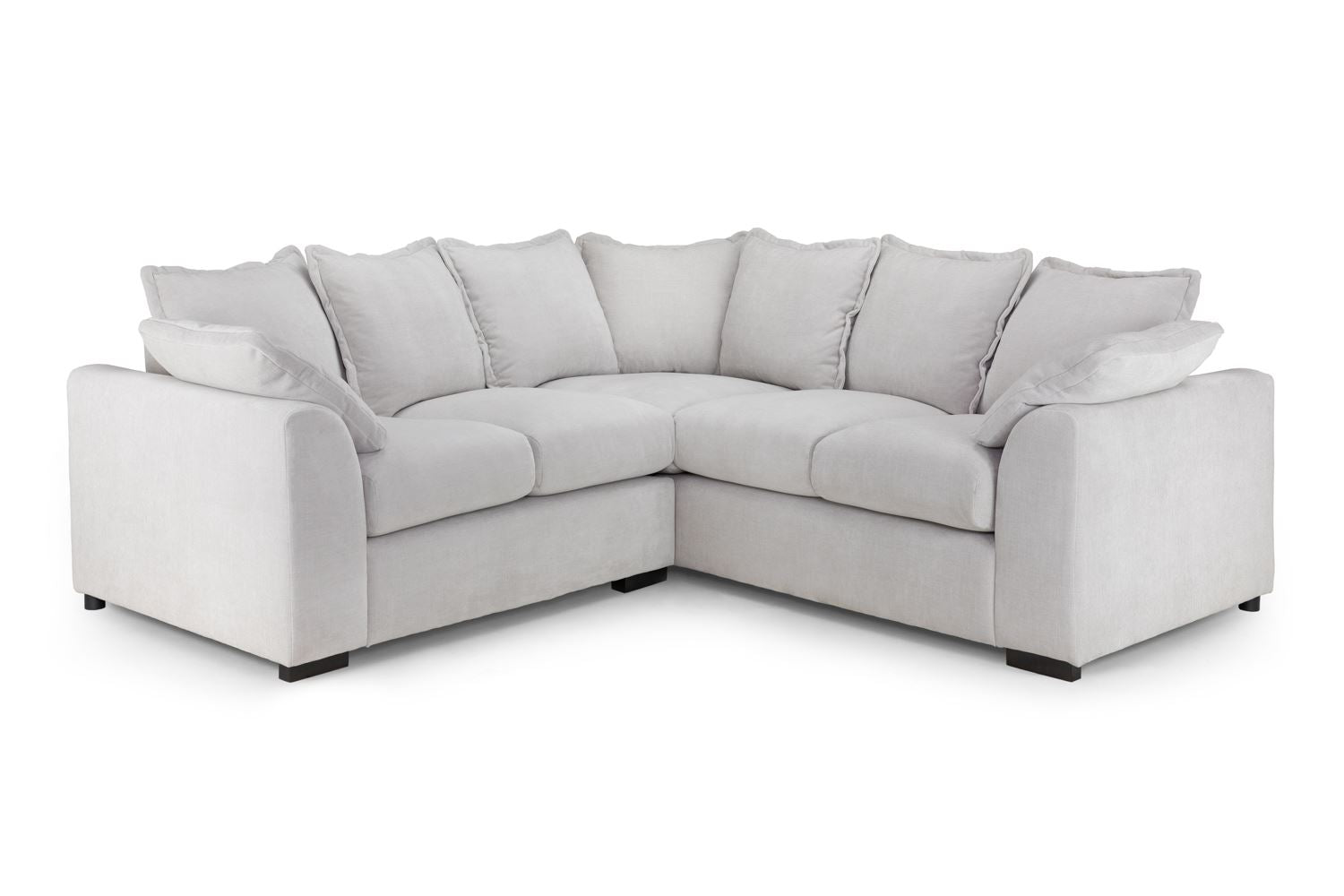 Colbee Large Corner Sofa 5 Seater Fabric Teal/Natural/Grey Modern Lounge Sofa