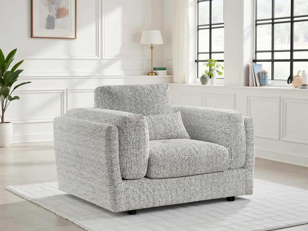 Bari Grey Armchair