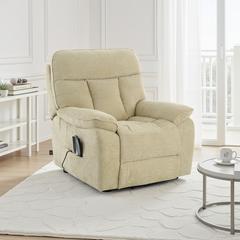 Cornwall Beige Rise & Recline Massage Chair