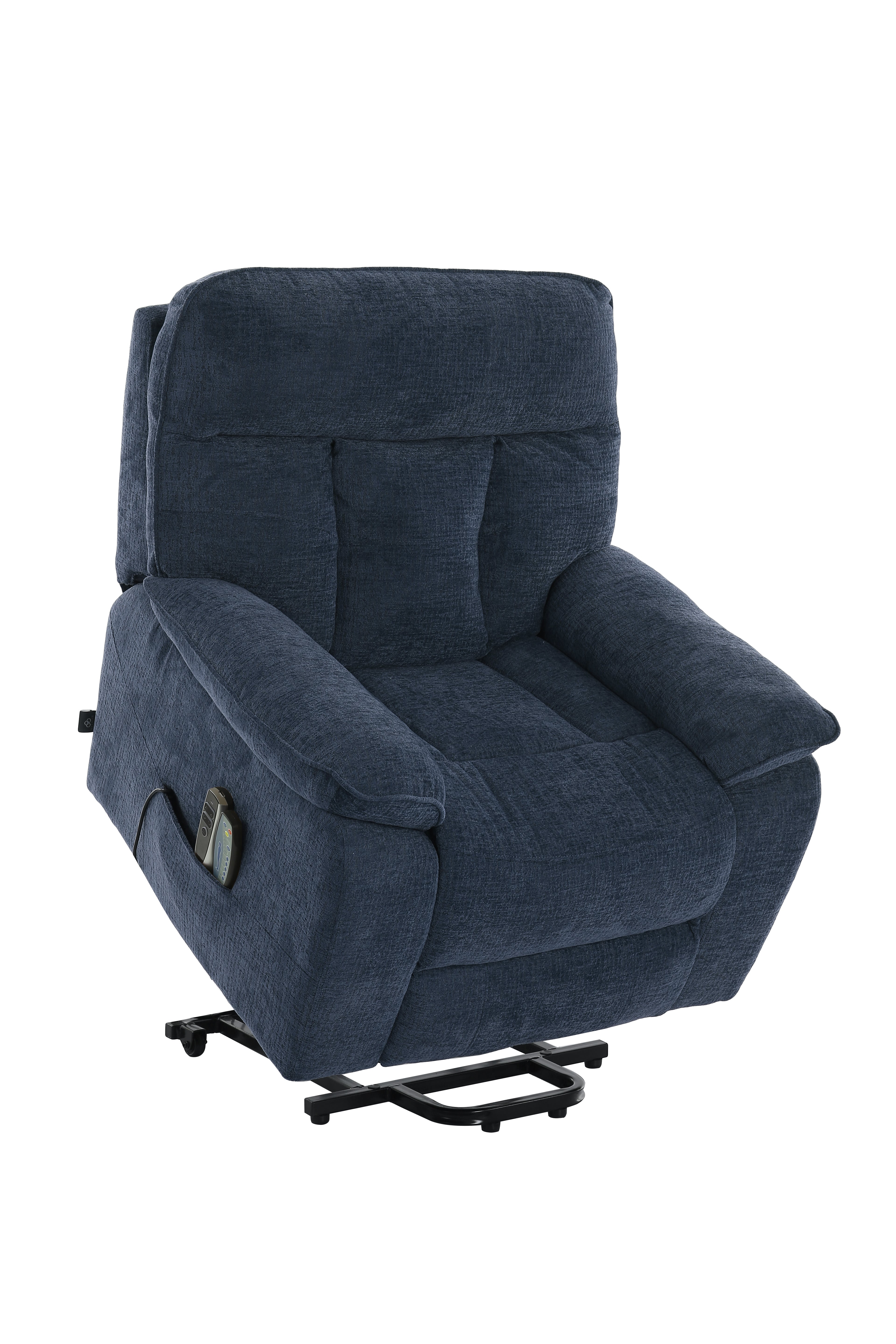 Cornwall Blue Rise & Recline Massage Chair