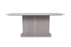 Amiri Dining Table Rectangle 6 Seater Marble Top
