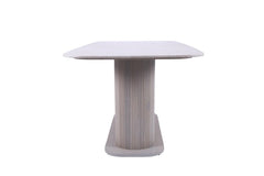 Amiri Dining Table Rectangle 6 Seater Marble Top