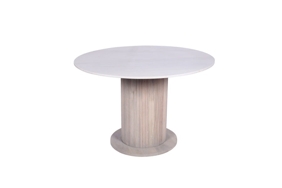 Amiri Round Dining Table 4 Seater Marble Top