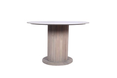 Amiri Round Dining Table 4 Seater Marble Top