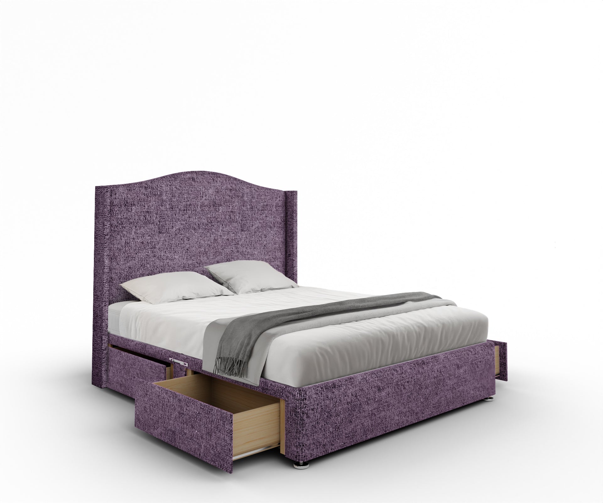 Arabella Winged Divan Bed Set