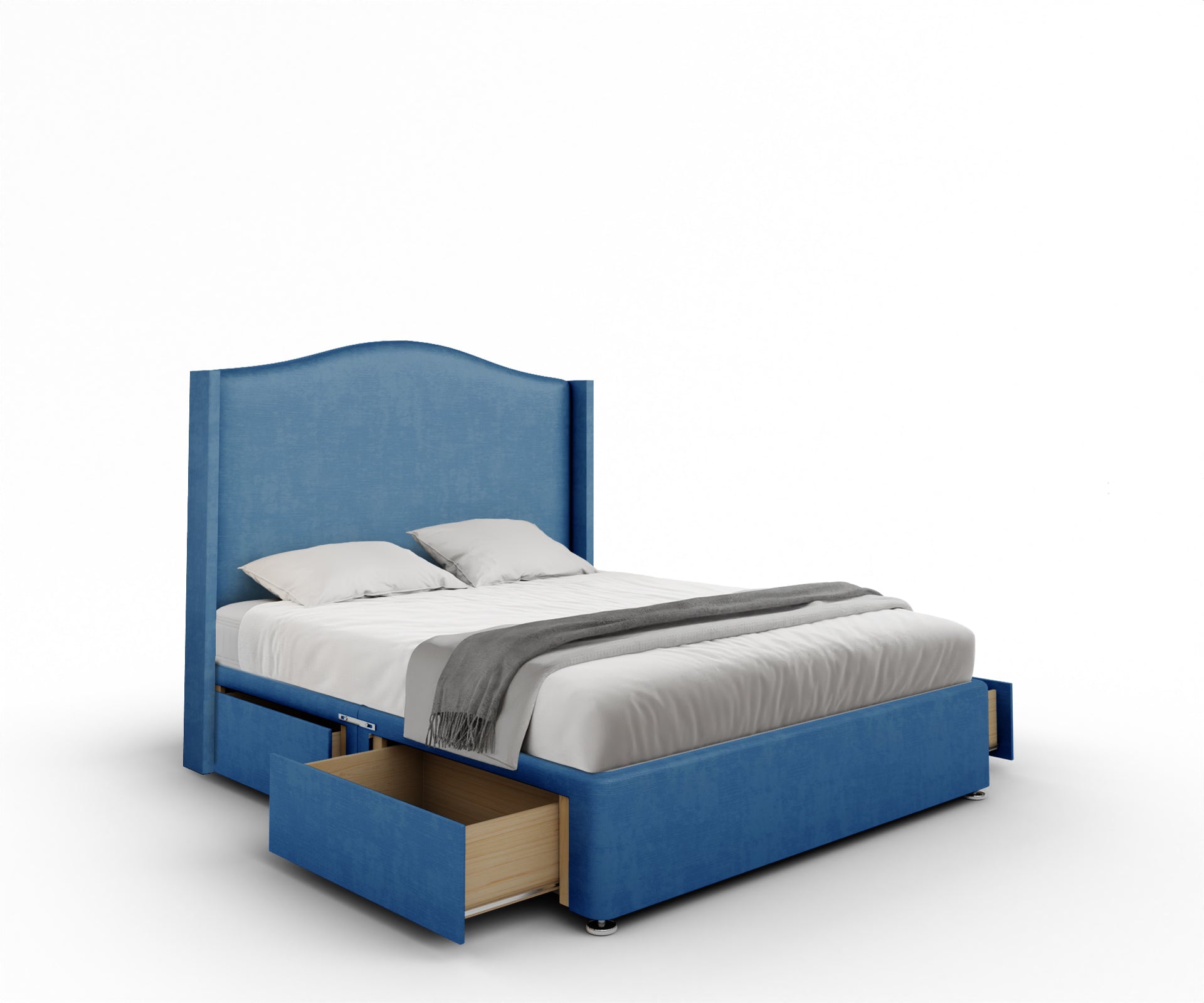 Arabella Winged Divan Bed Set