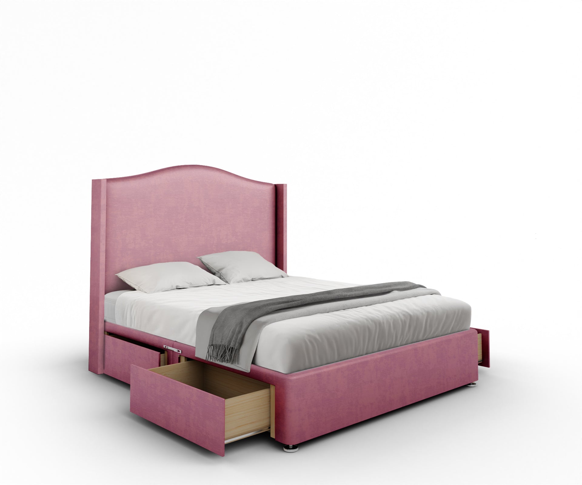Arabella Winged Divan Bed Set