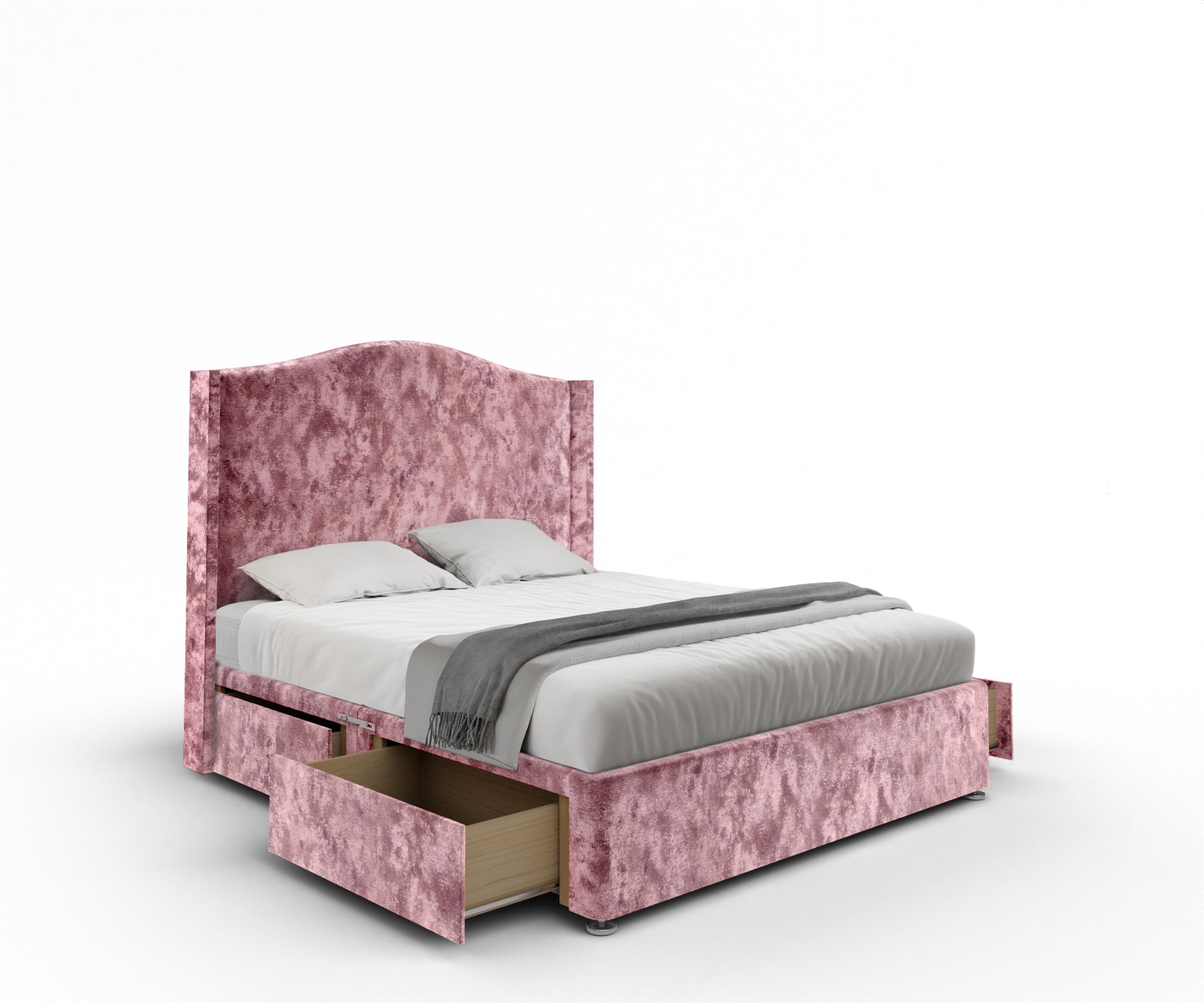 Arabella Winged Divan Bed Set