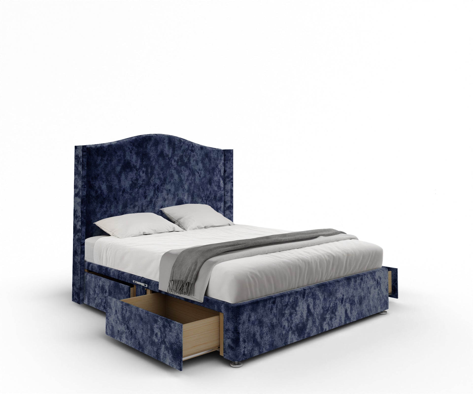 Arabella Winged Divan Bed Set
