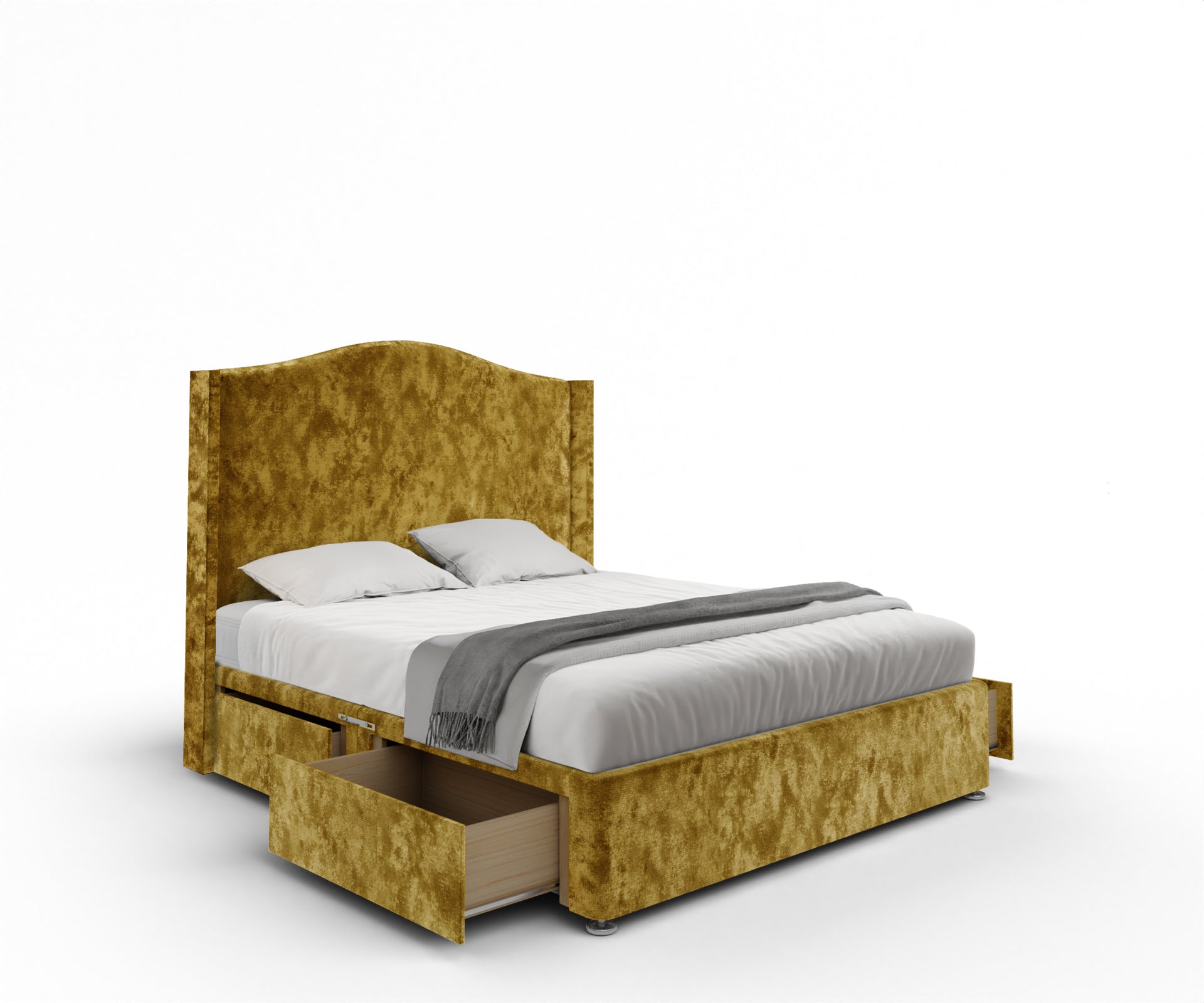 Arabella Winged Divan Bed Set