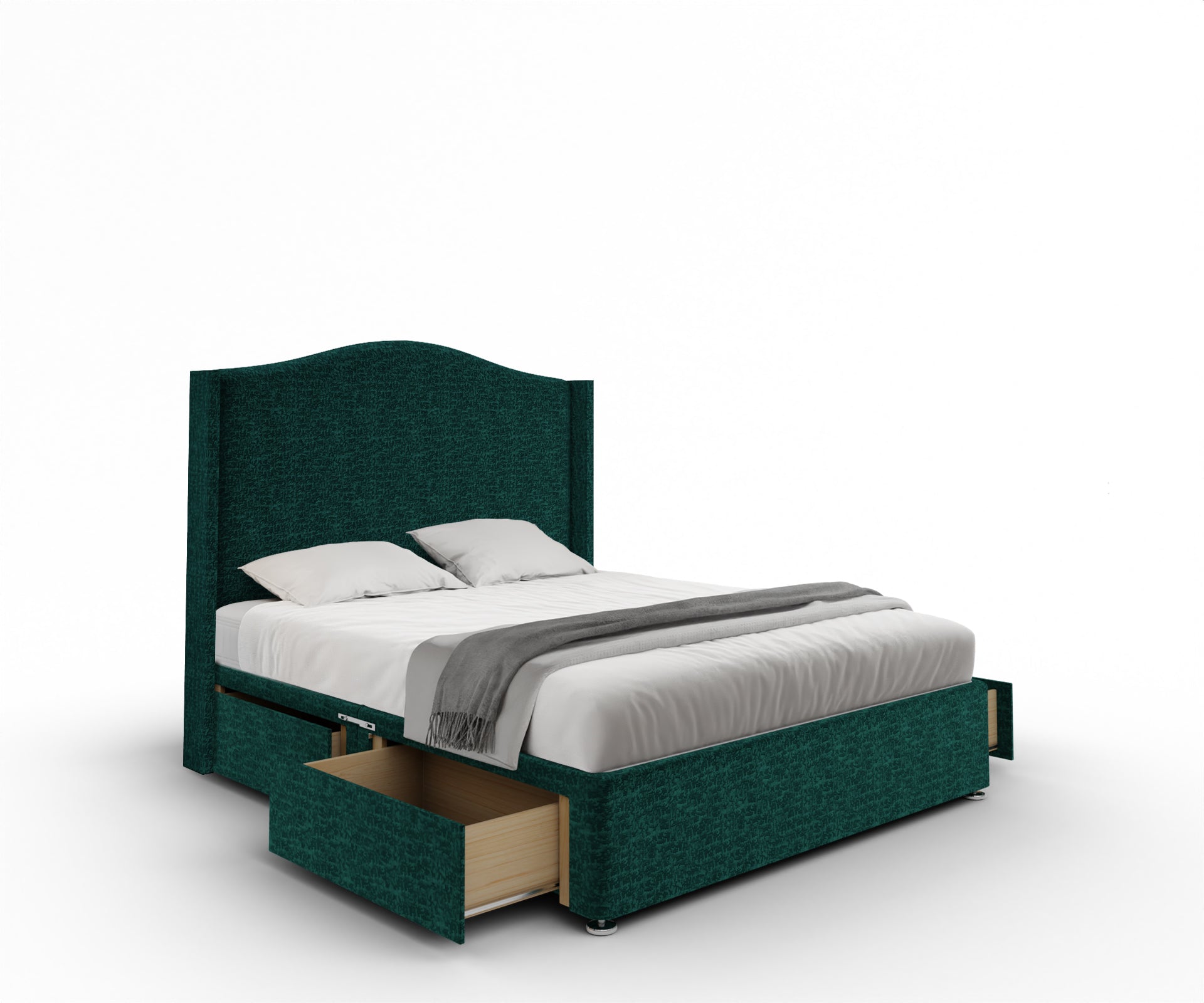 Arabella Winged Divan Bed Set