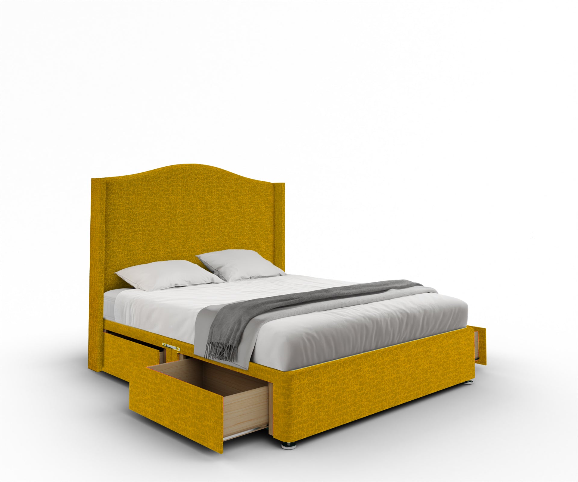 Arabella Winged Divan Bed Set