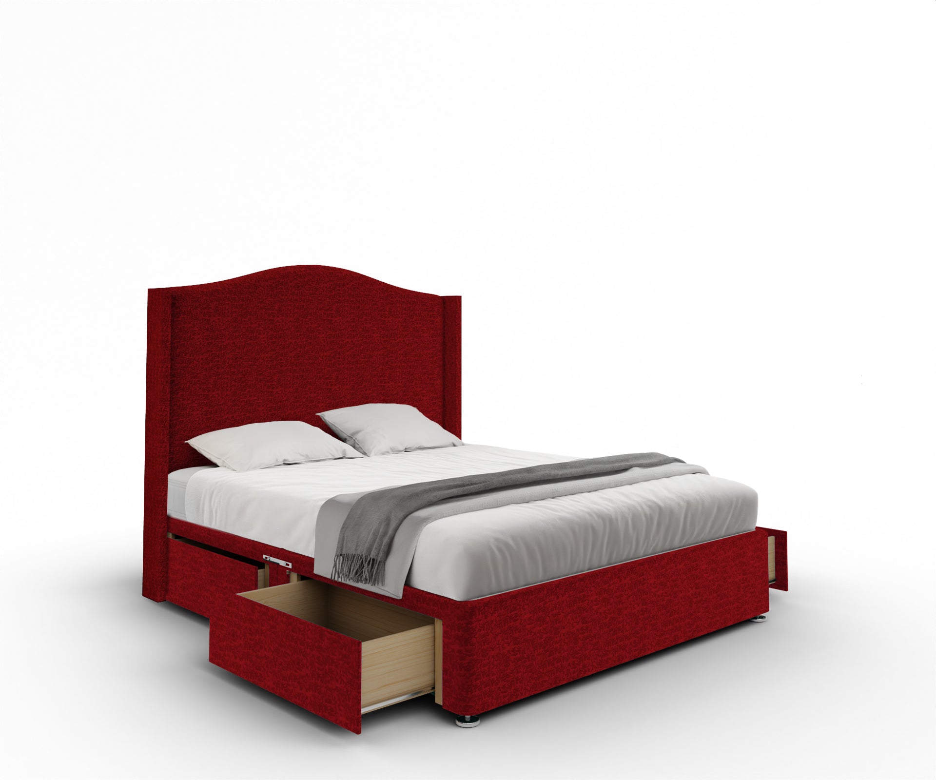 Arabella Winged Divan Bed Set