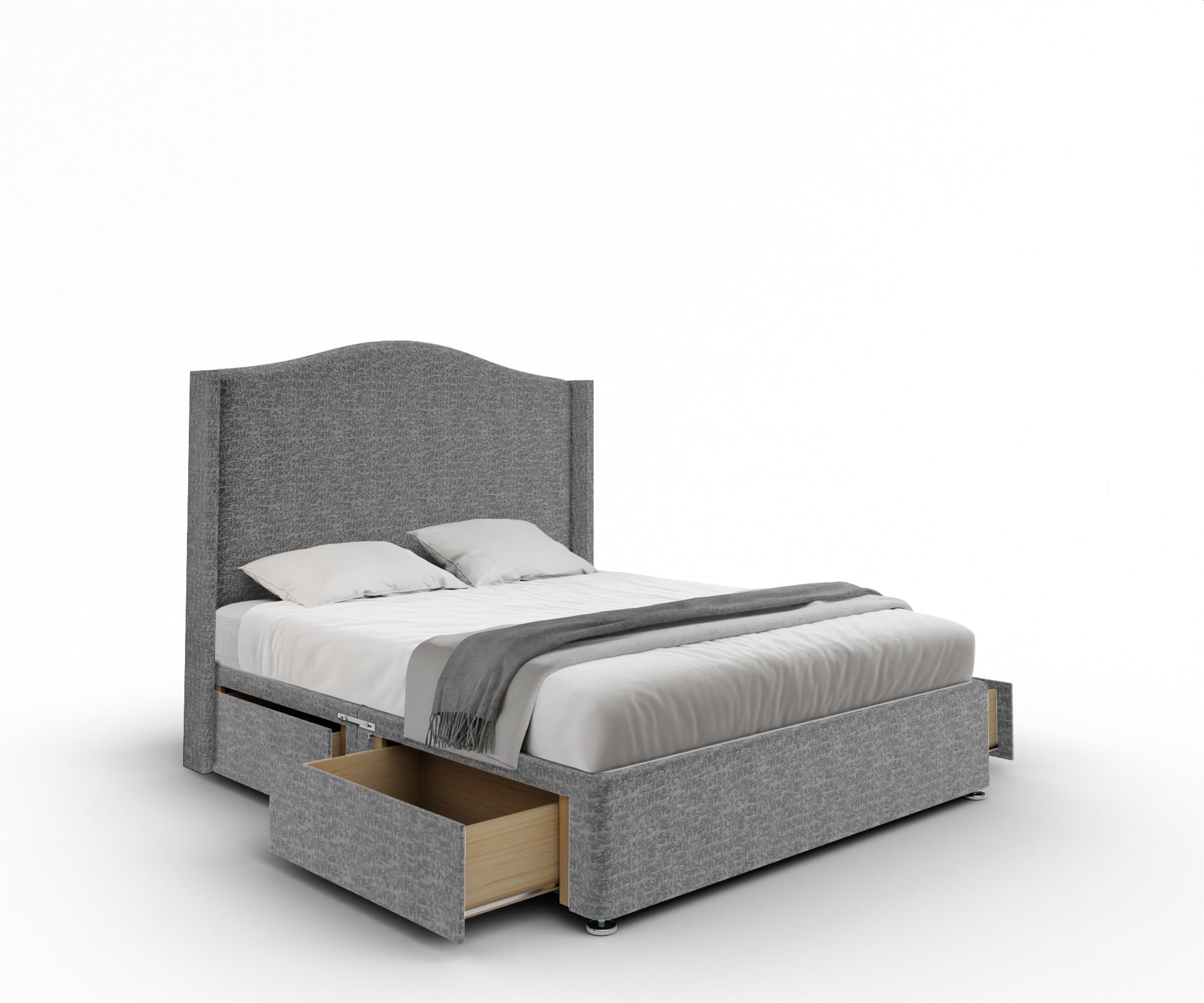 Arabella Winged Divan Bed Set
