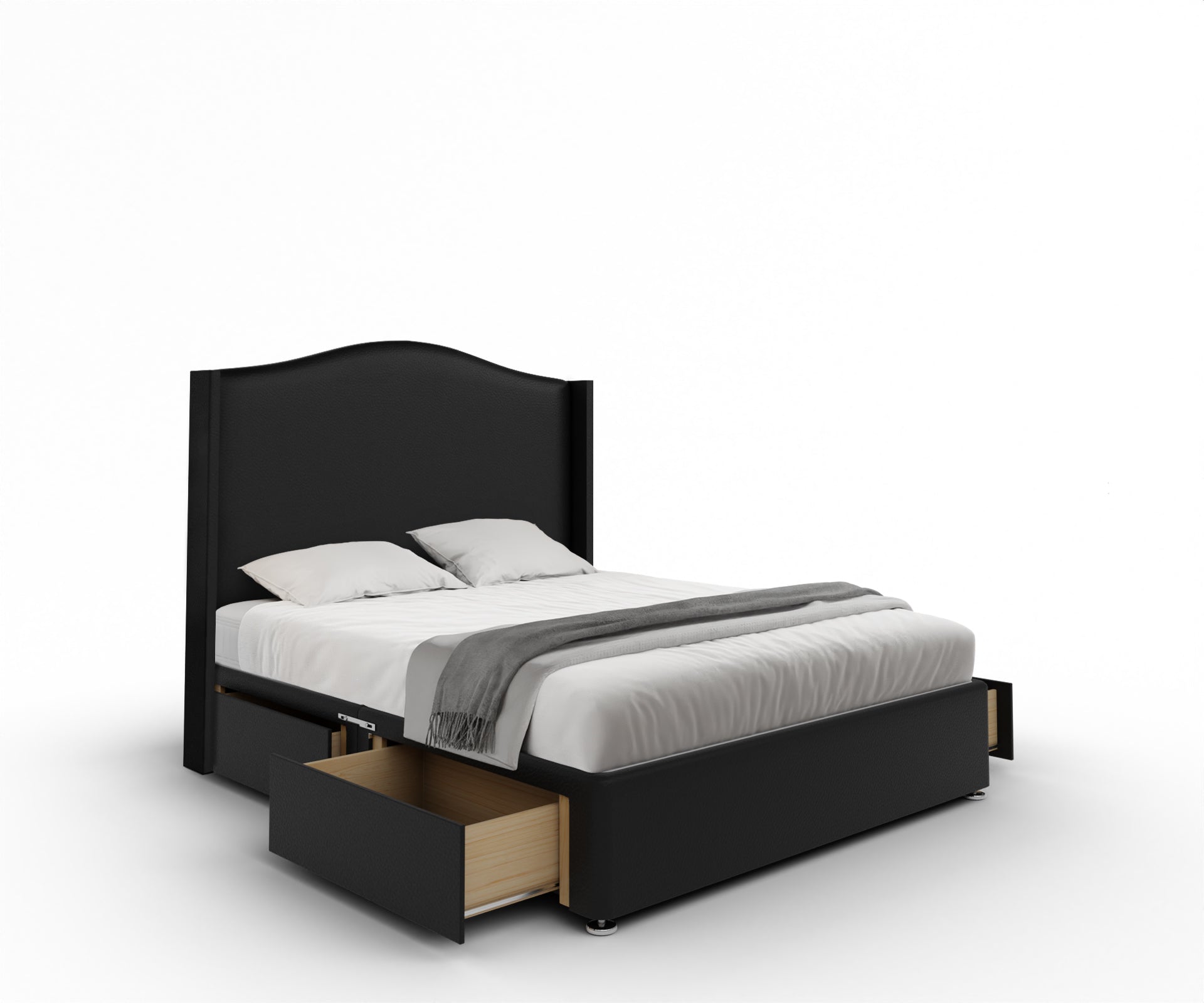 Arabella Winged Divan Bed Set