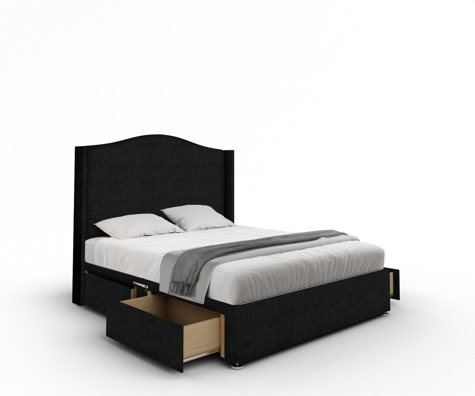 Arabella Winged Divan Bed Set