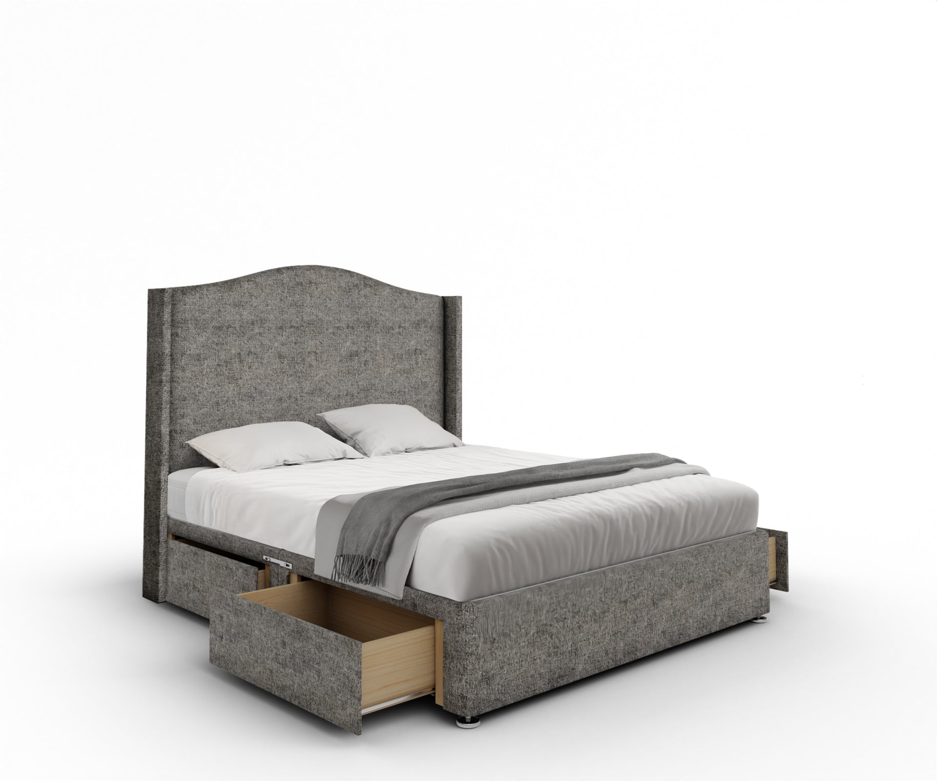 Arabella Winged Divan Bed Set