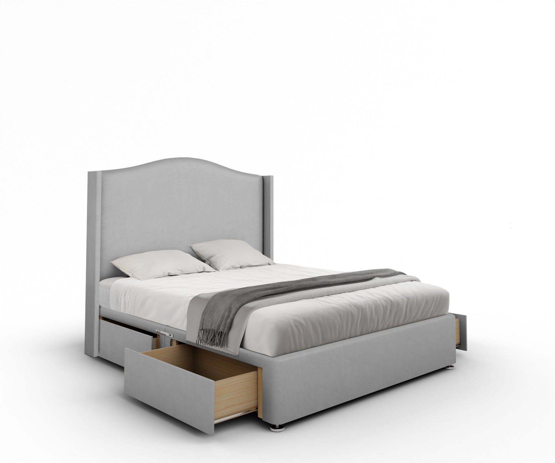 Arabella Winged Divan Bed Set