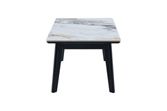 Arizona Cream/Black/Grey Ceramic Coffee Table