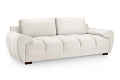 Azzuro Cream Velvet 2 & 3 Seater Sofa Bed